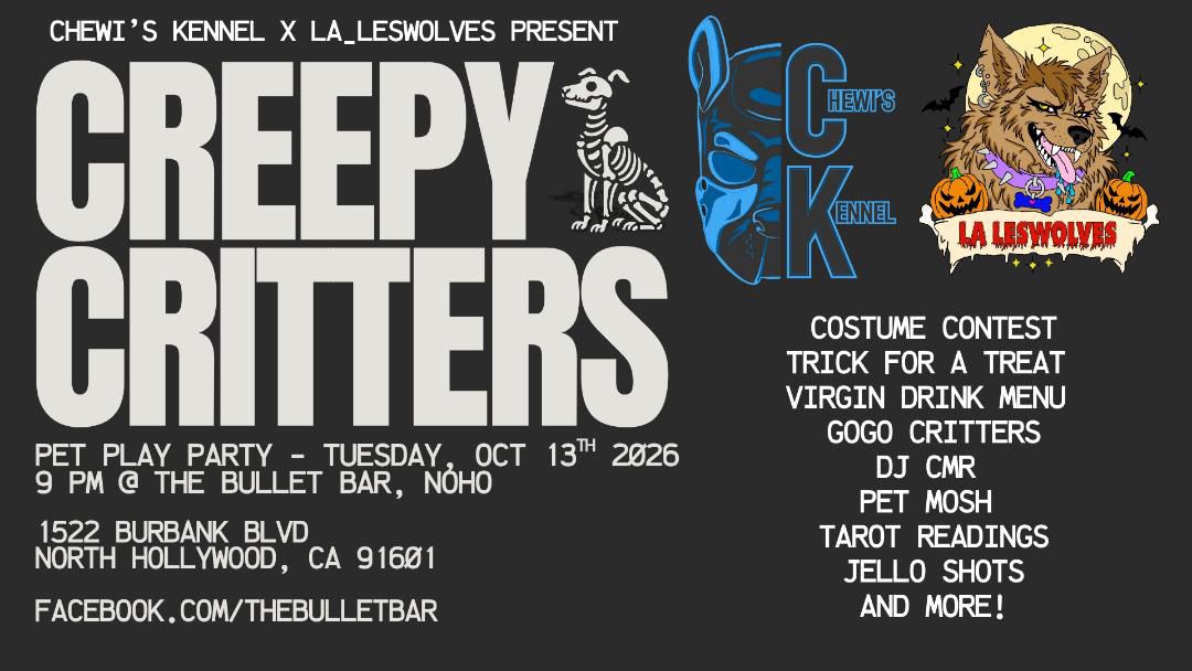 CHEWI'S KENNEL - Pet Play Party flyer