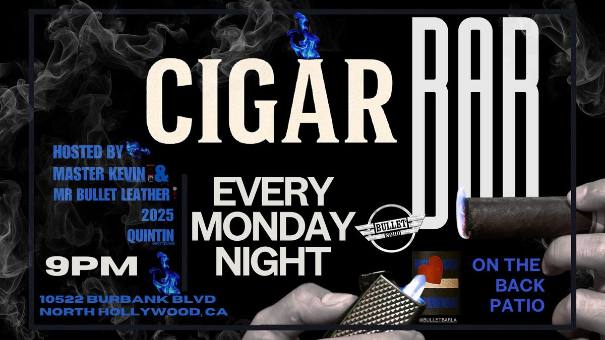 CIGAR BAR flyer