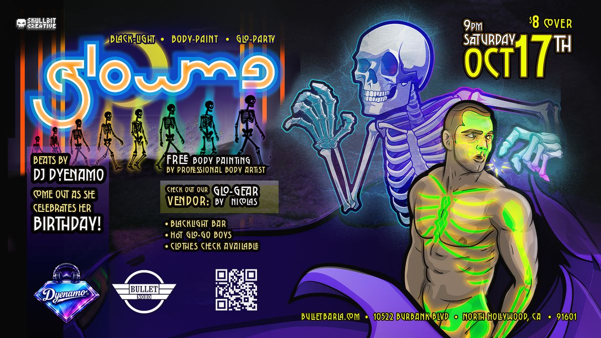 Glow Me - Blacklight Paint Party flyer