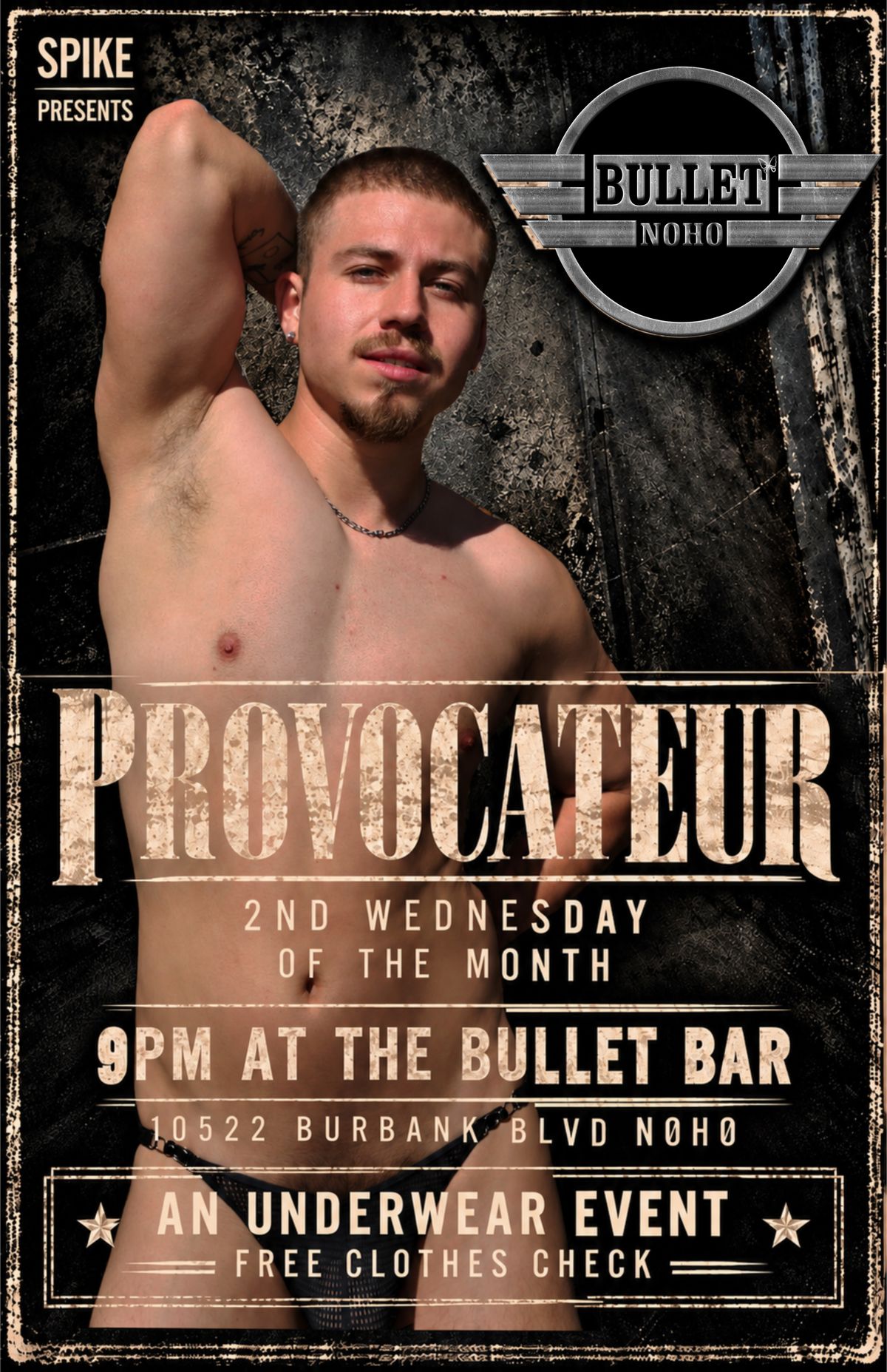 Provocateur - Underwear Party flyer