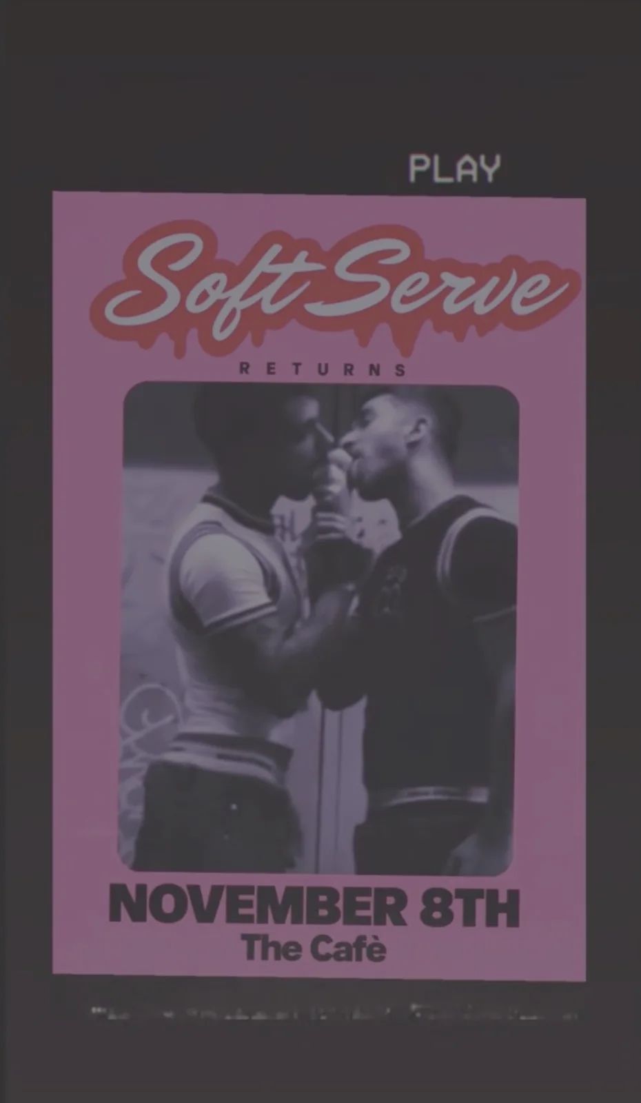 SUNGAY BRUNCH X SOFT SERVE flyer