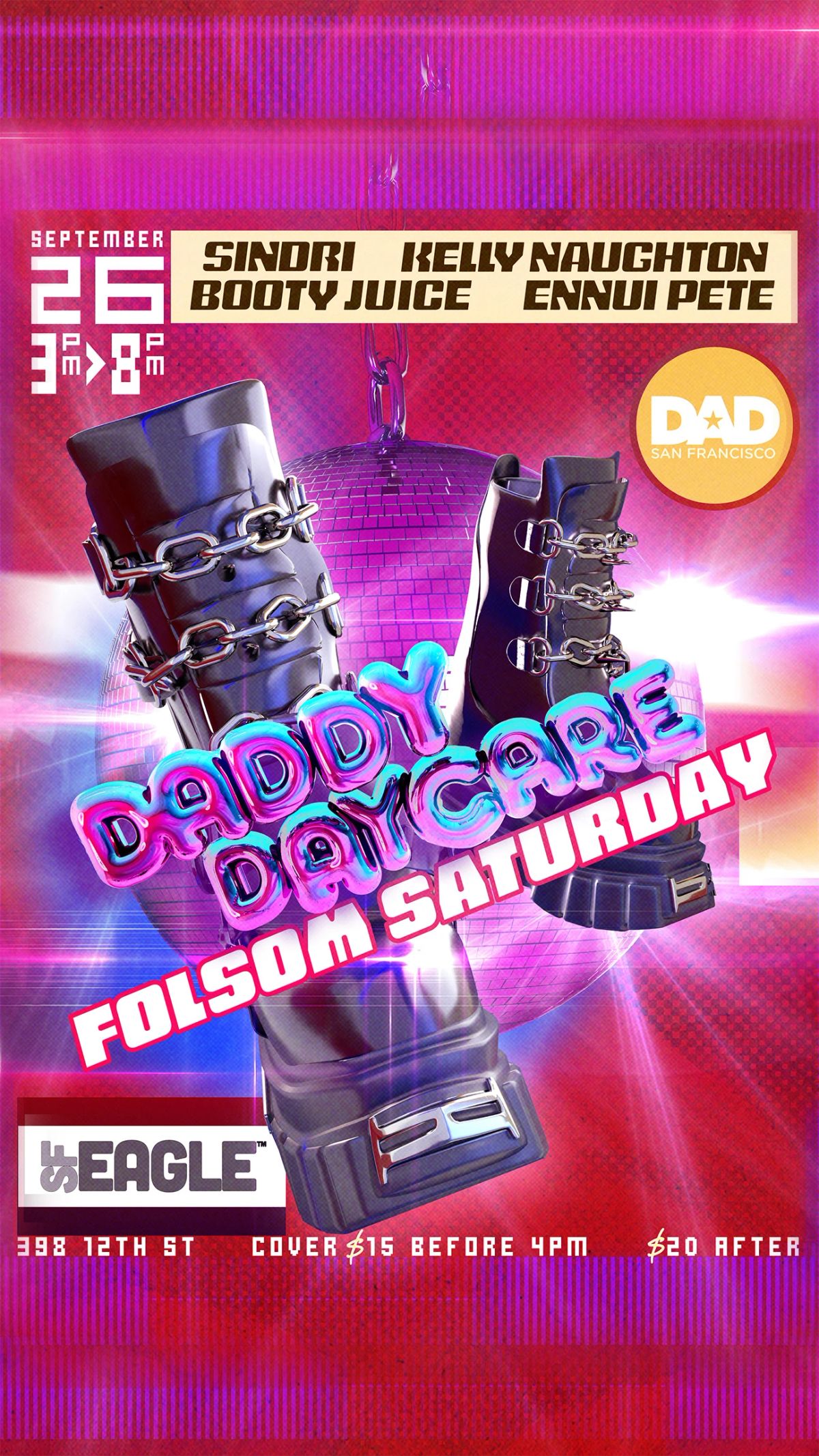 Daddy Day Care Folsom Saturday flyer