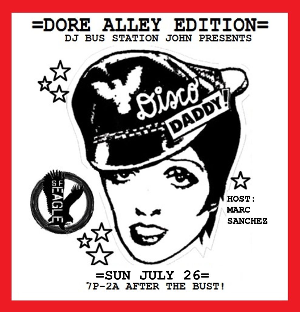 Disco Daddy Does Dore flyer