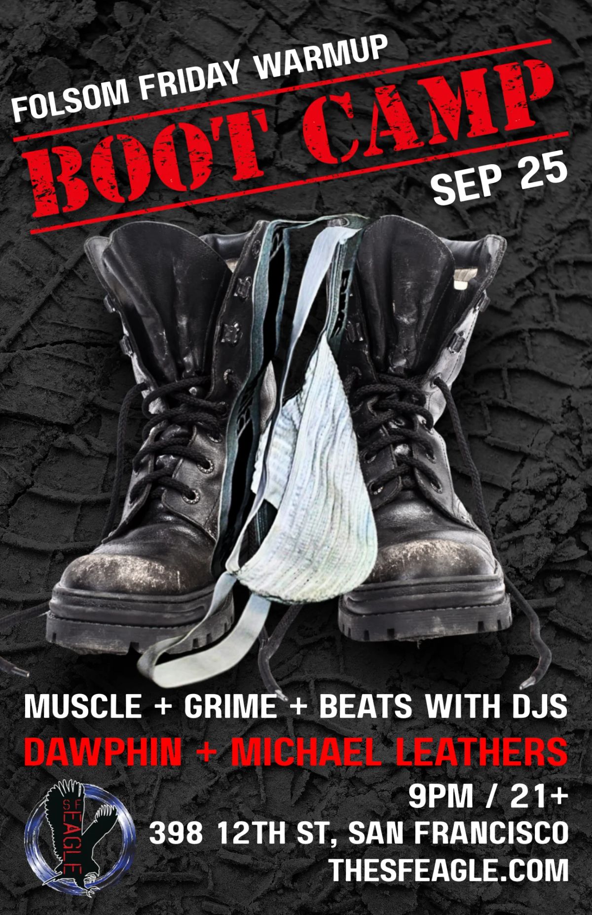 Folsom Friday Warm-Up : Boot Camp flyer