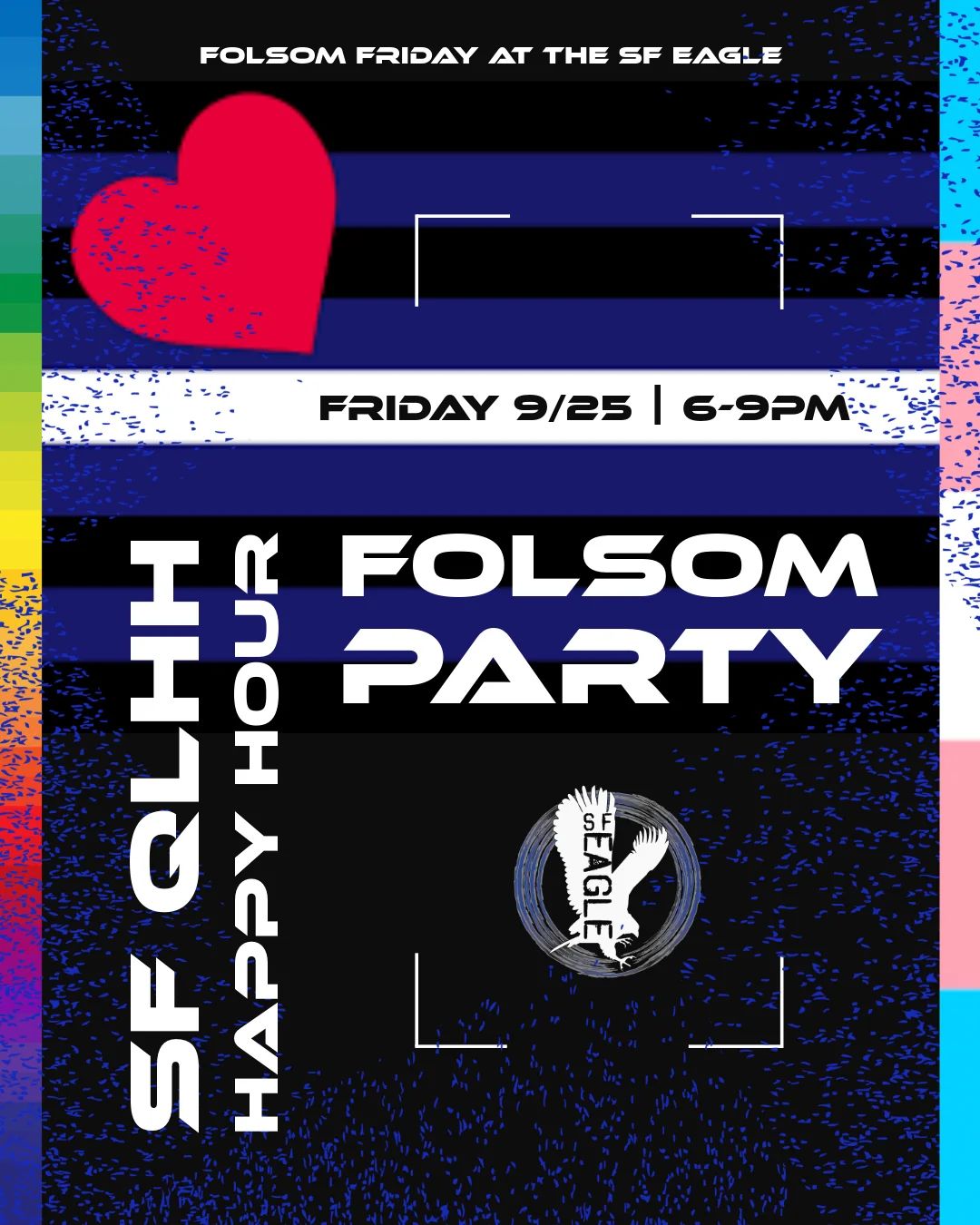 SF Queer Leather Happy Hour: Folsom Edition flyer