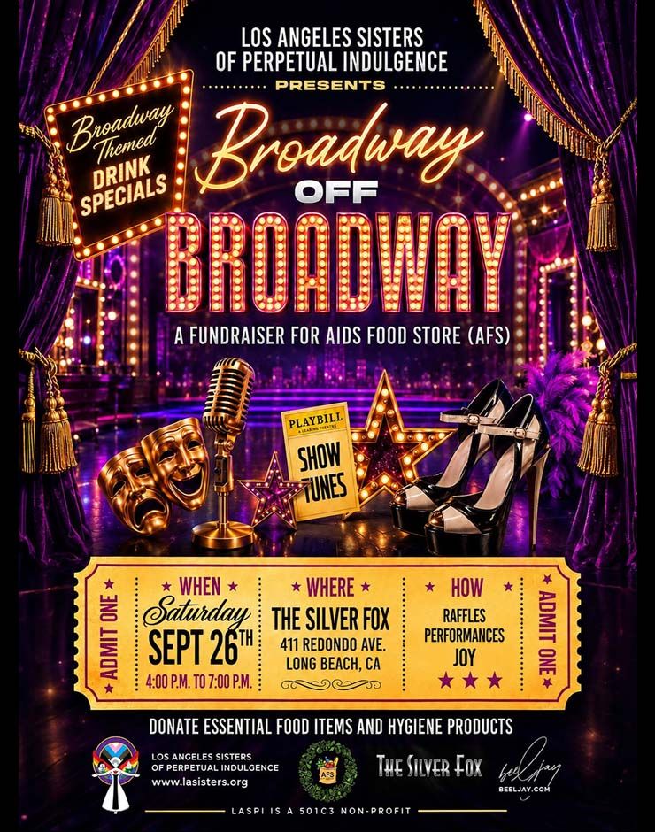 Broadway OFF BROADWAY flyer