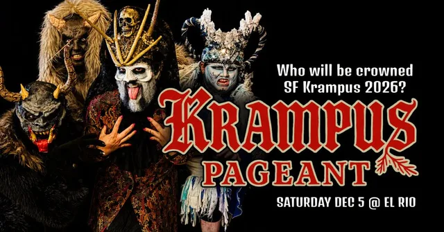 Krampus Pageant 2026 flyer