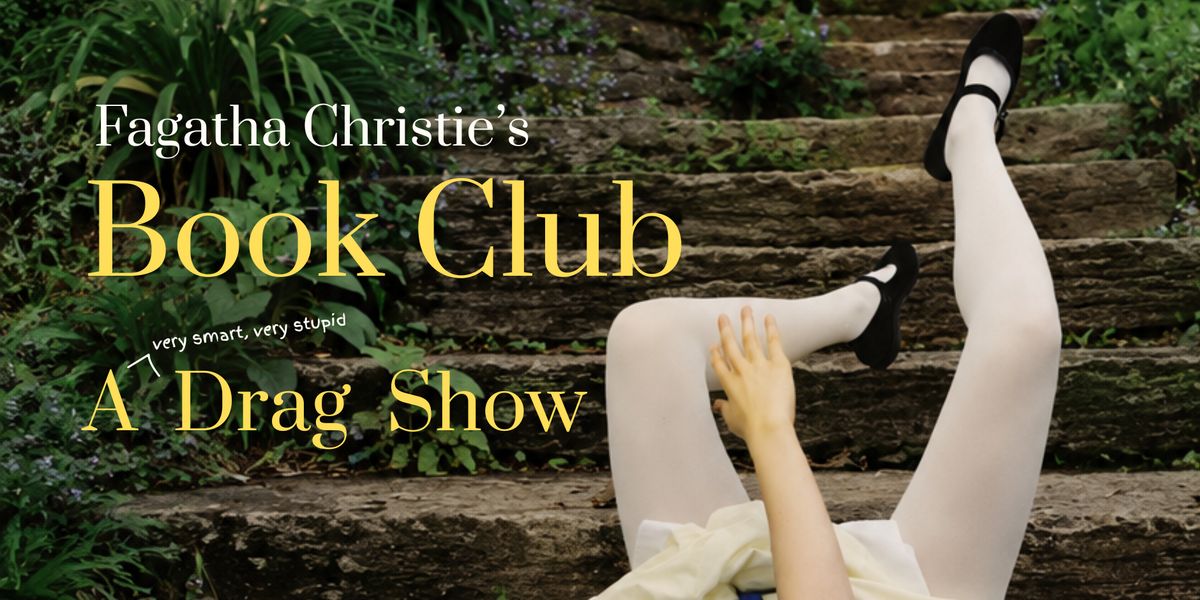 Fagatha Christie’s Book Club flyer