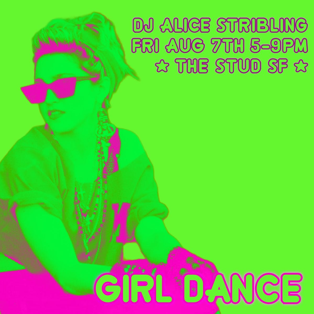 GIRL DANCE flyer