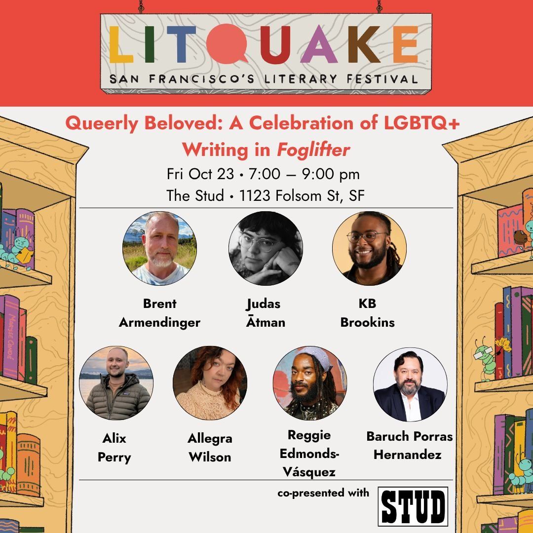 QUEERLY BELOVED: A CELEBRATION OF LGBTQ+ WRITING flyer