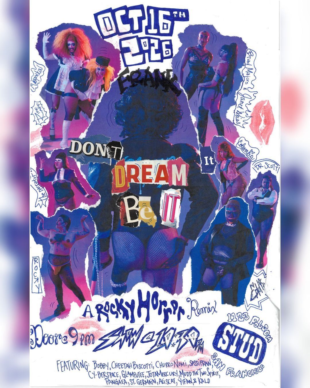 Rocky Horror Remix flyer