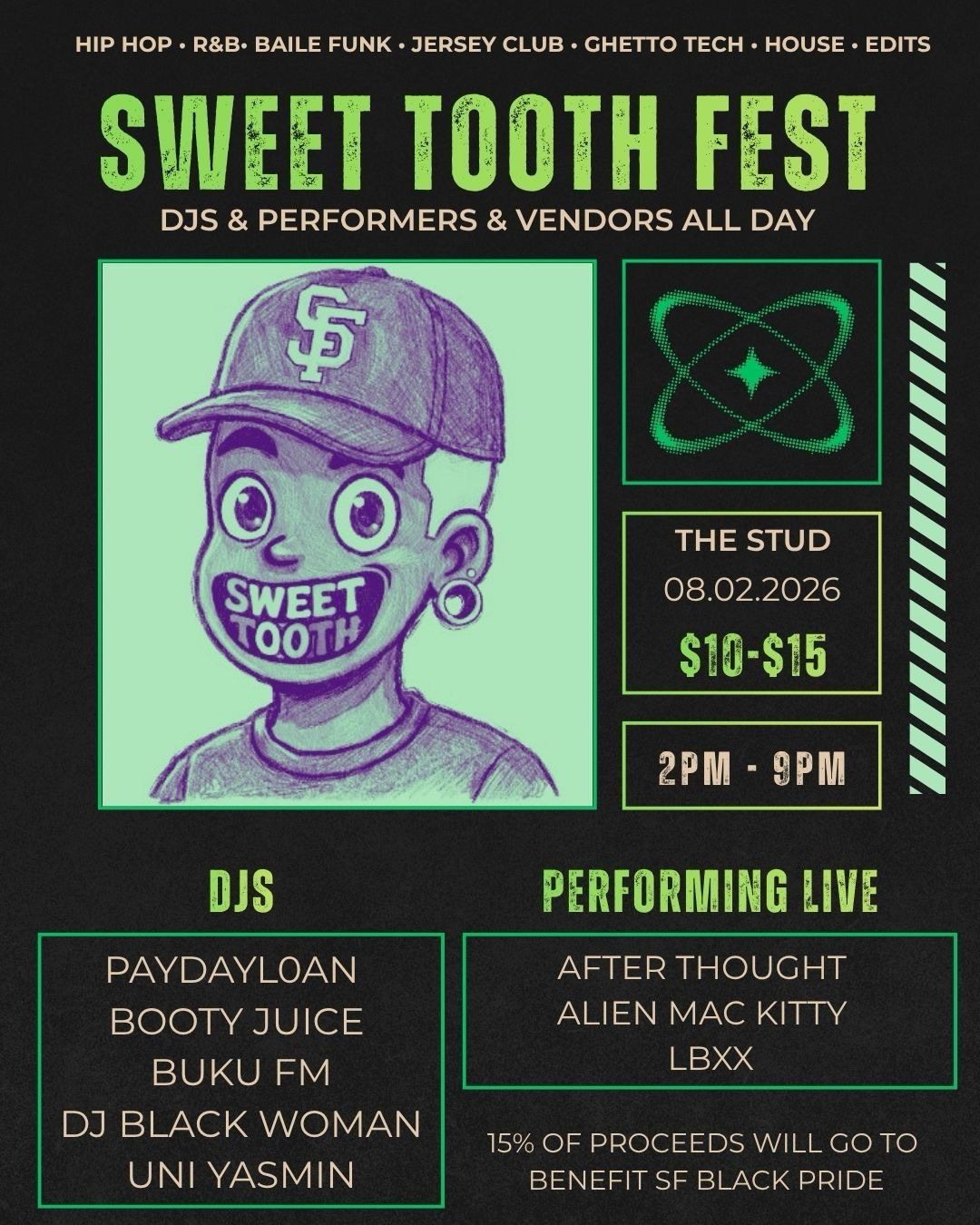 SWEET TOOTH flyer