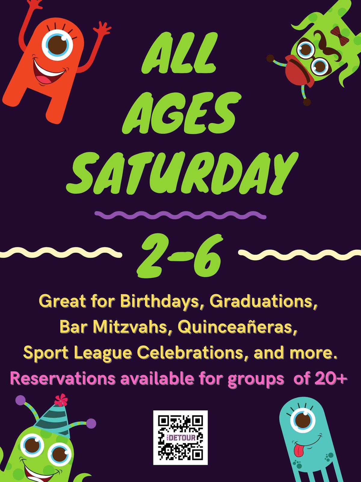 All Ages Day flyer