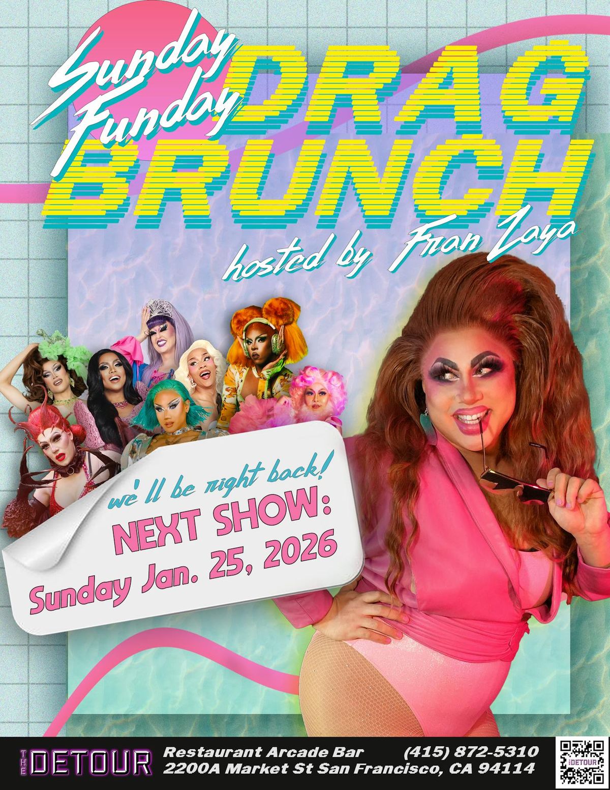 Drag Brunch flyer