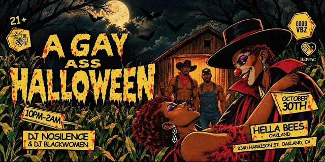 GAY ASS HALLOWEEN flyer