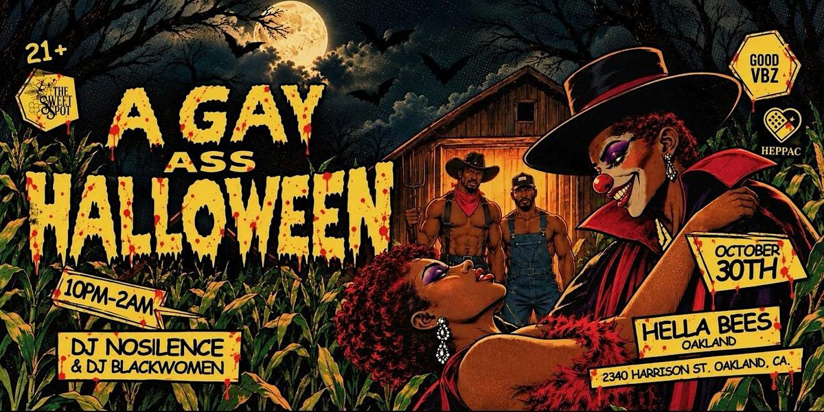 GAY ASS HALLOWEEN flyer