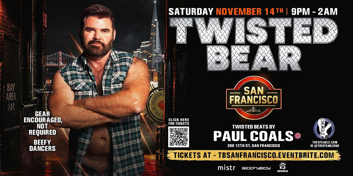 TWISTED BEAR San Francisco flyer
