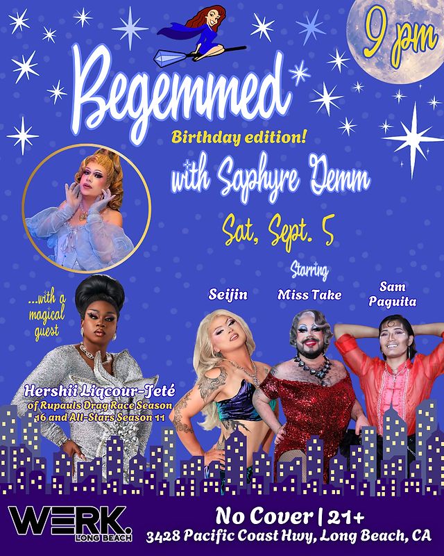 Begemmed Drag Show flyer