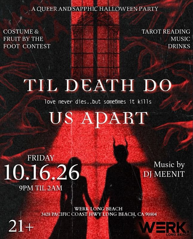 MASCS OF LA: Til Death Do Us Apart flyer