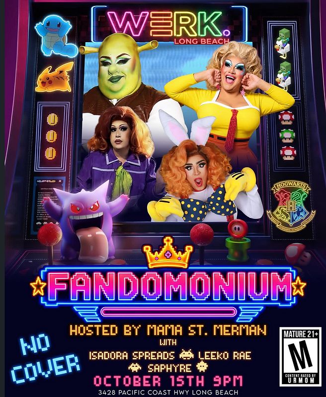FANDOMONIUM flyer