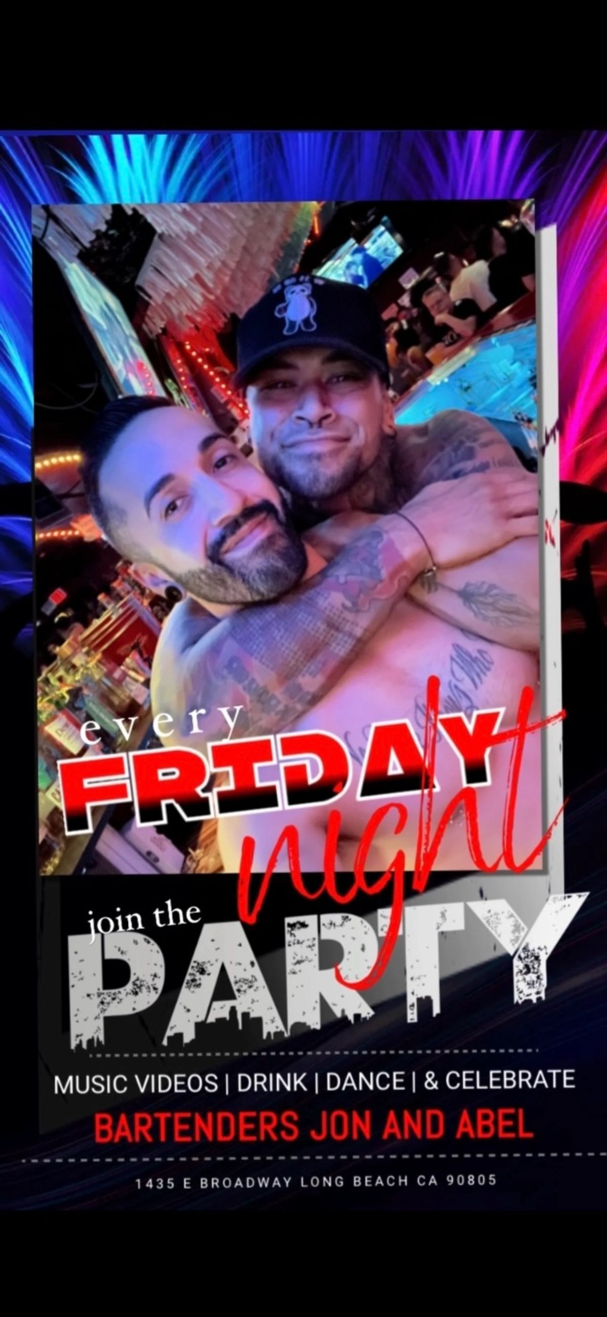 Every Friday Night Party flyer