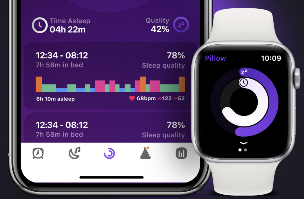 수면 측정 앱 필로우