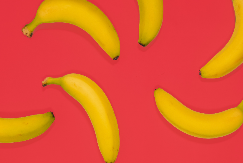 근육통 회복에 좋은 음식: 바나나