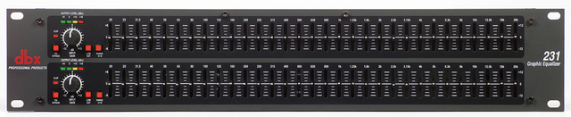DBX 231S Ecualizador dual de 31 bandas, vista 1