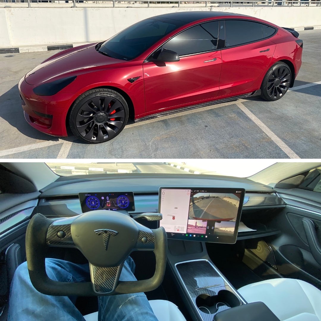 Unique Upgraded Tesla Model 3 Performance