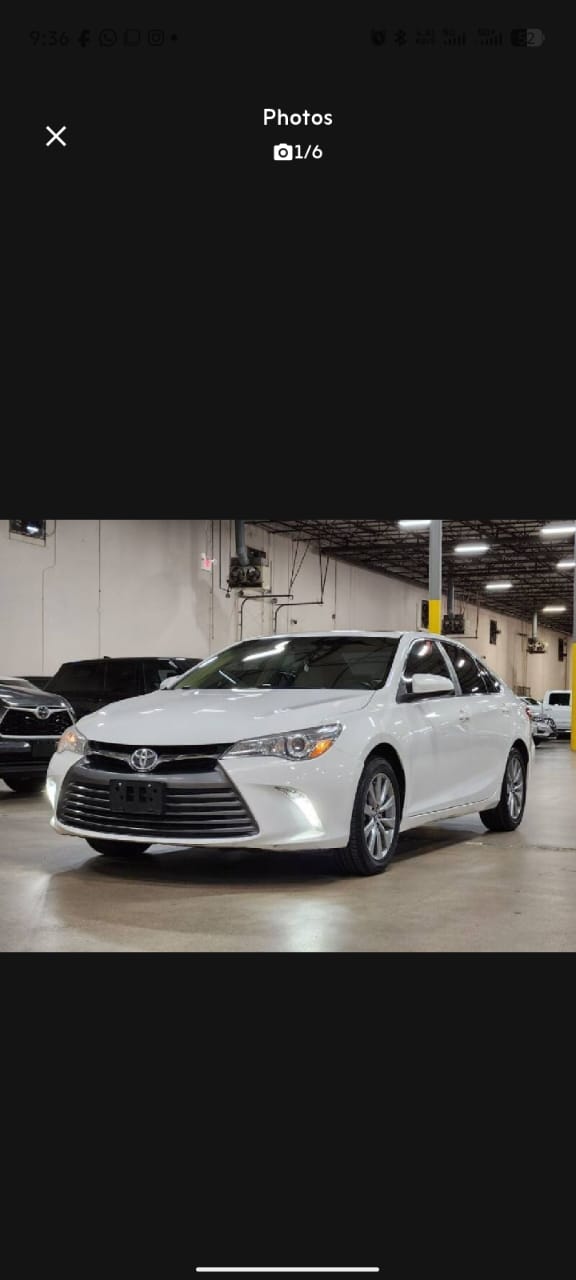 2017 Toyota camry 