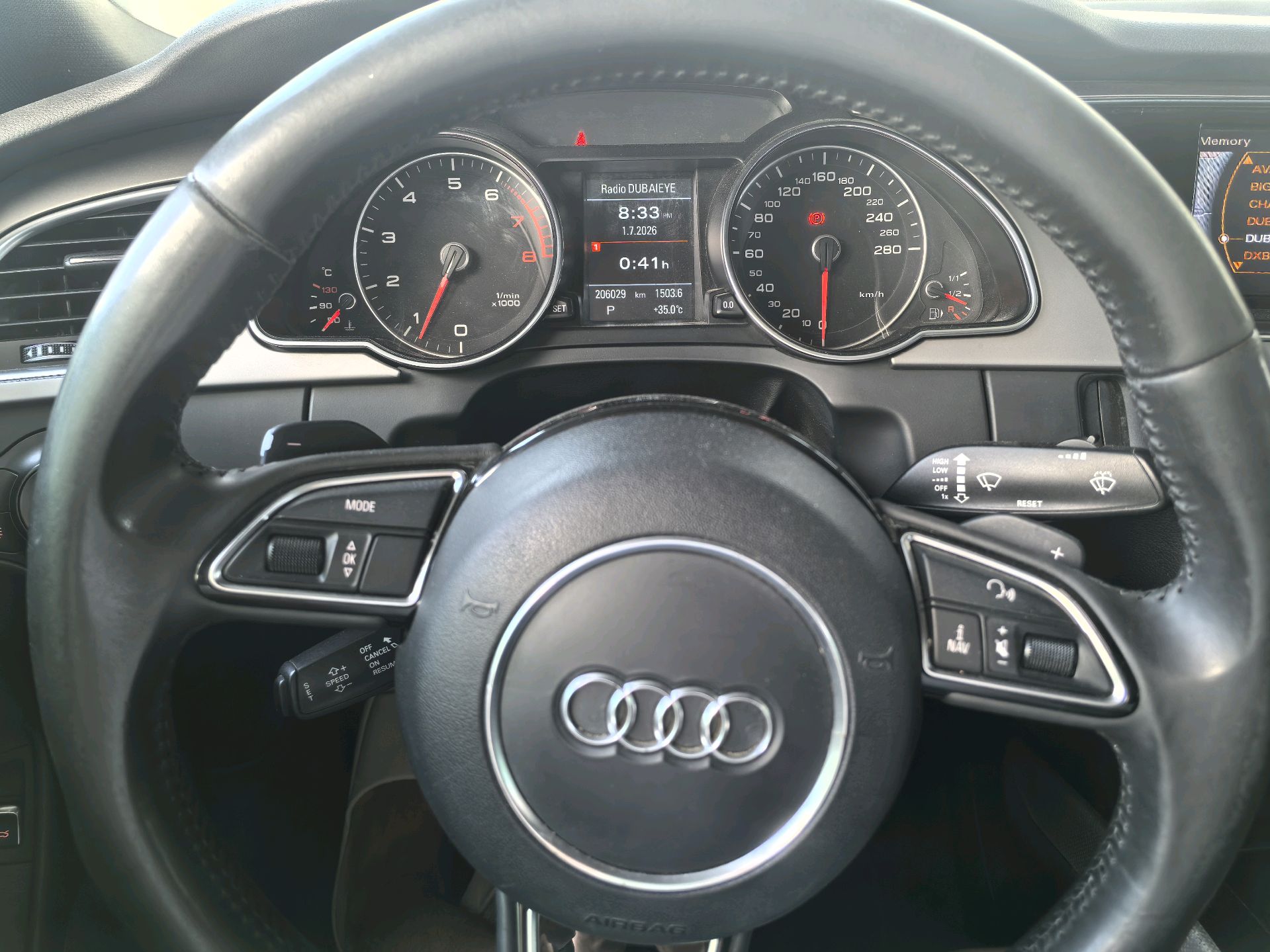 2014 Audi A5 S-line-TFSI-Quattro-2 Doorscoupe-GCC-UNIQUE COLORSUPERCLEAN-Well condition photo 6