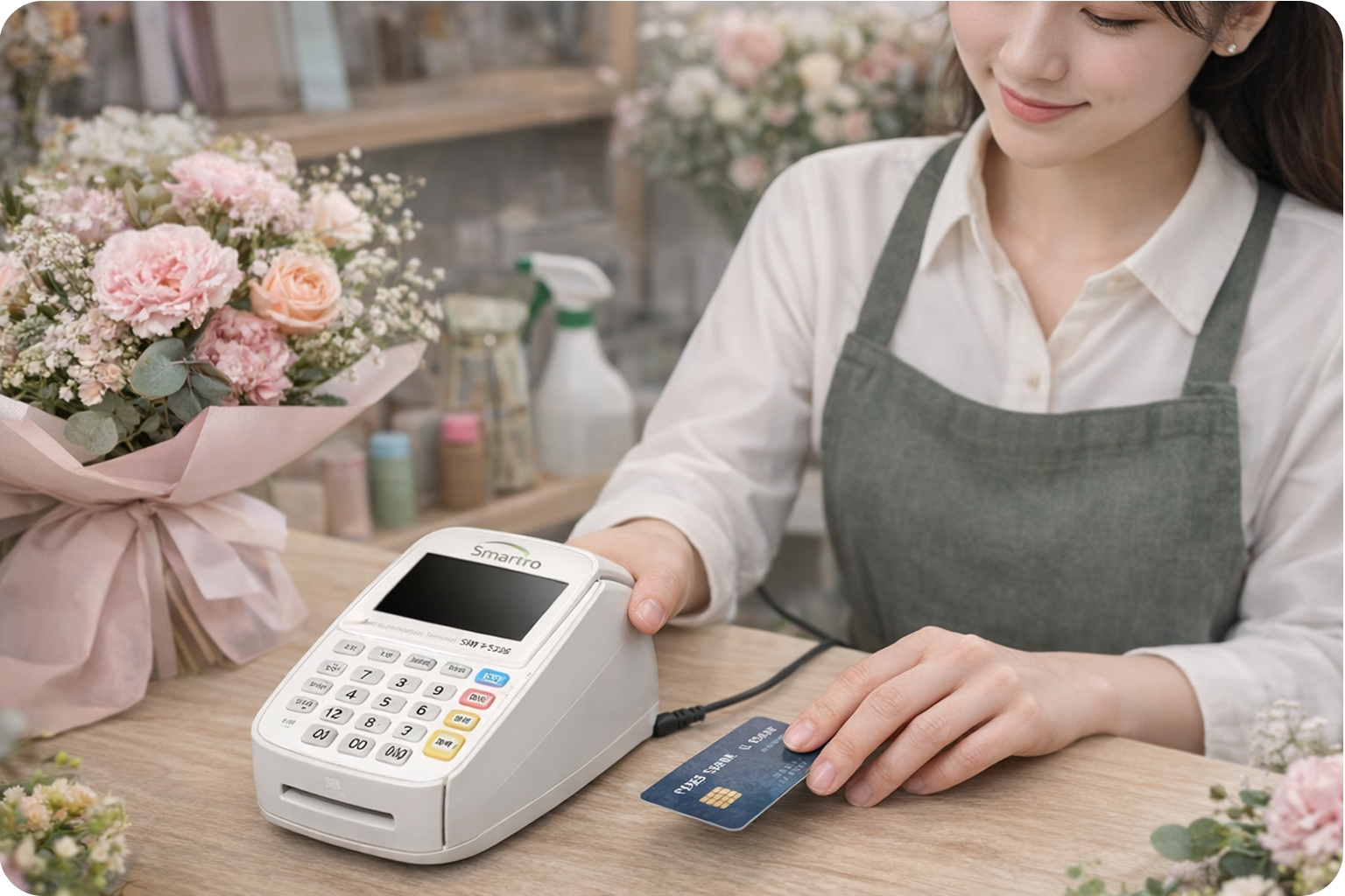 유선 3인치 단말기