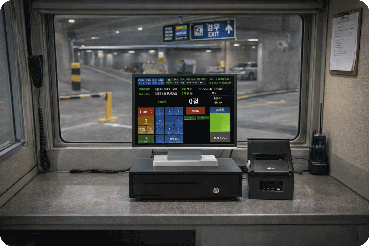 주차장 POS