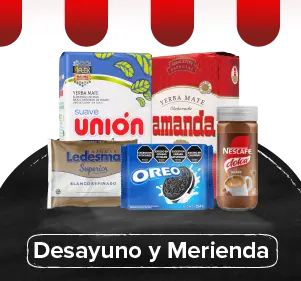Desayuno y merienda