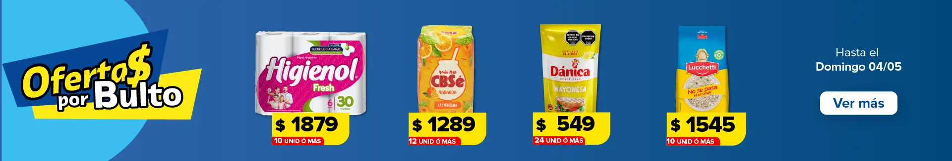 Oferta por bulto