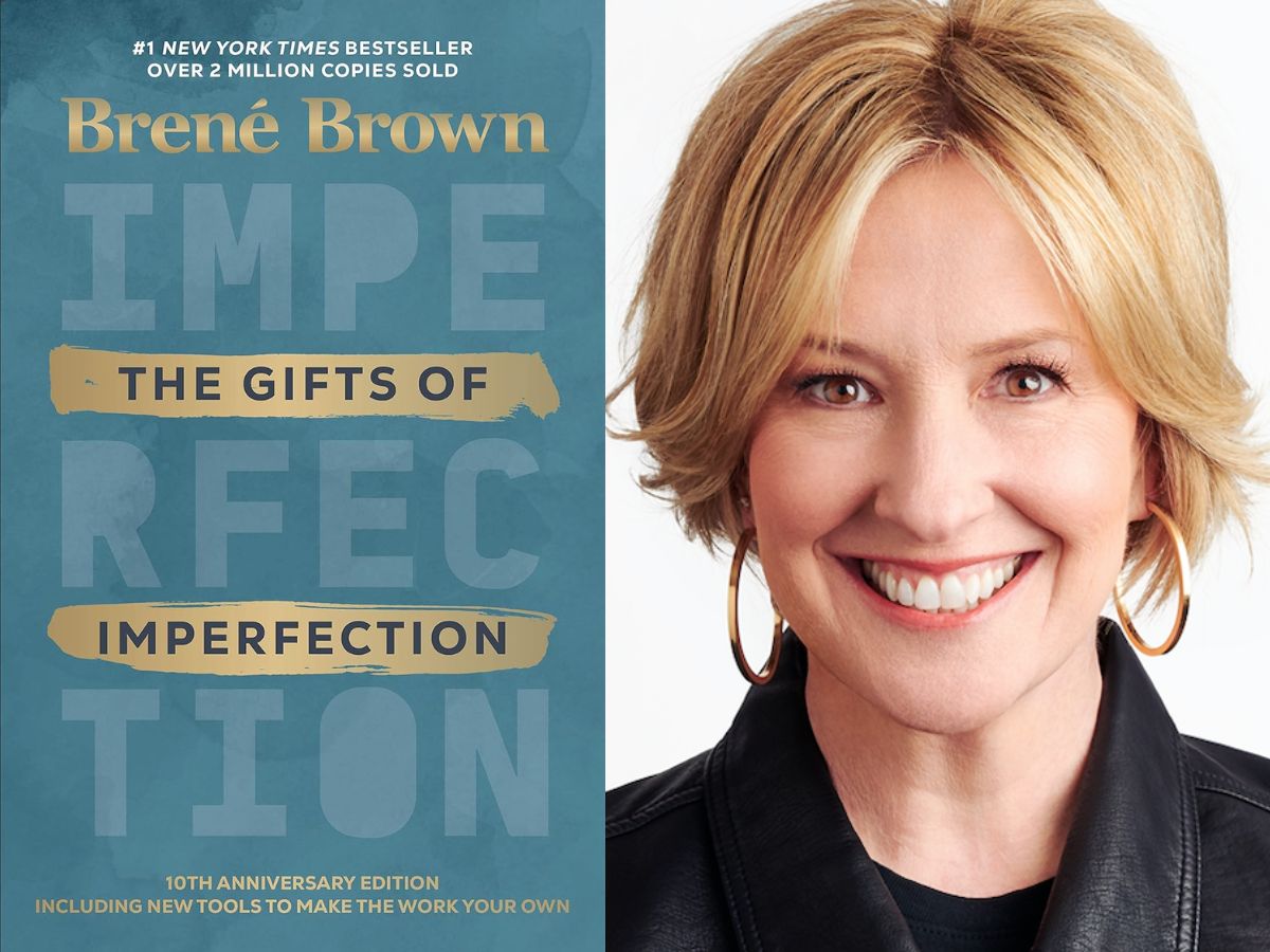 Cover photo of the book "The Gifts of Imperfection" by Brené Brown 
