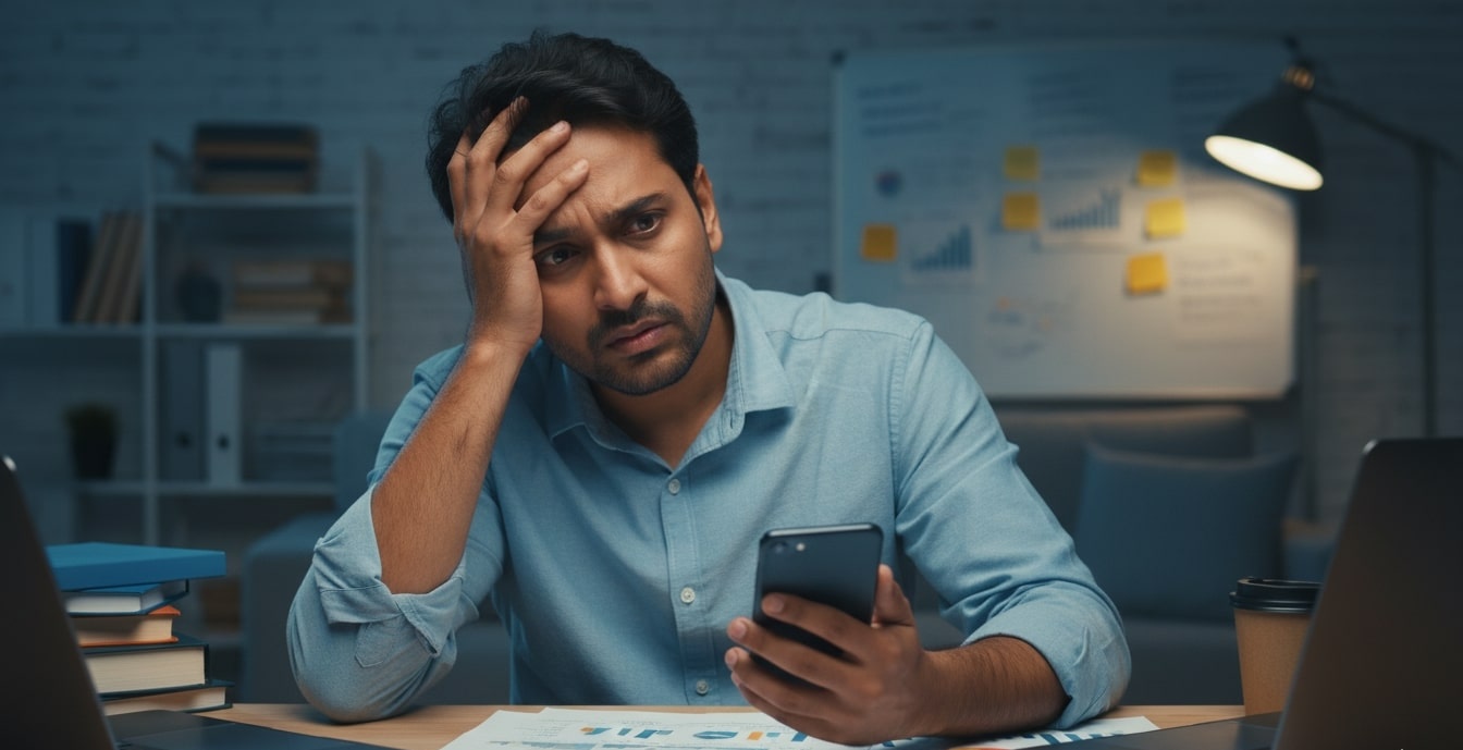 overworking because of koinophobia or the fear of being average