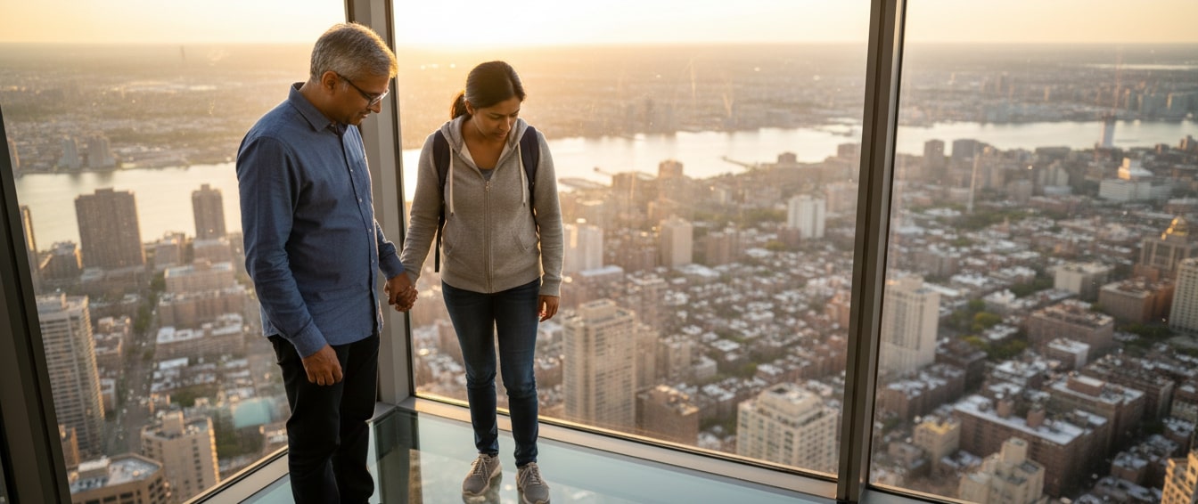 woman with psychologist practising exposure therapy