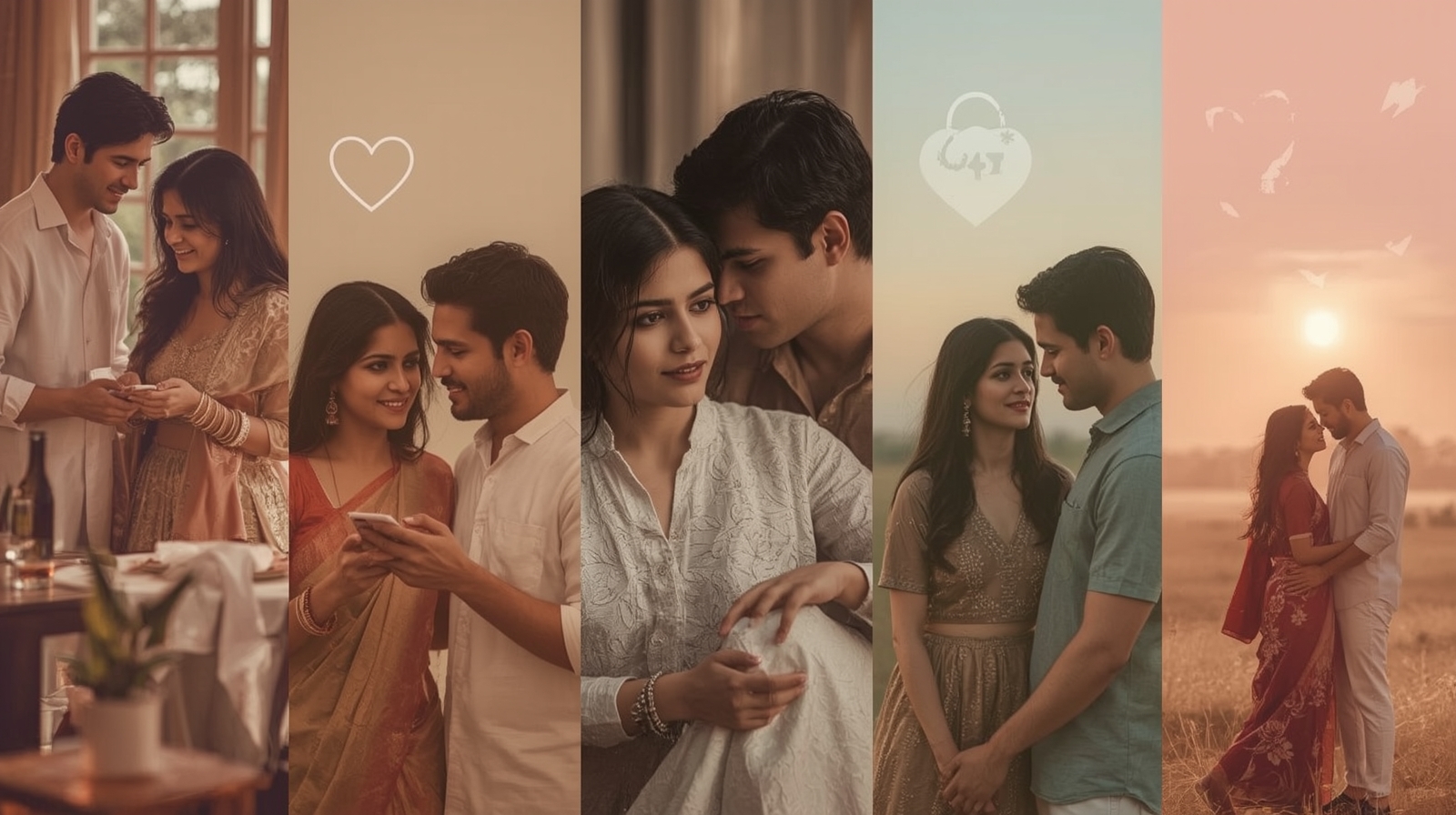 stages of love in a relationship of a couple