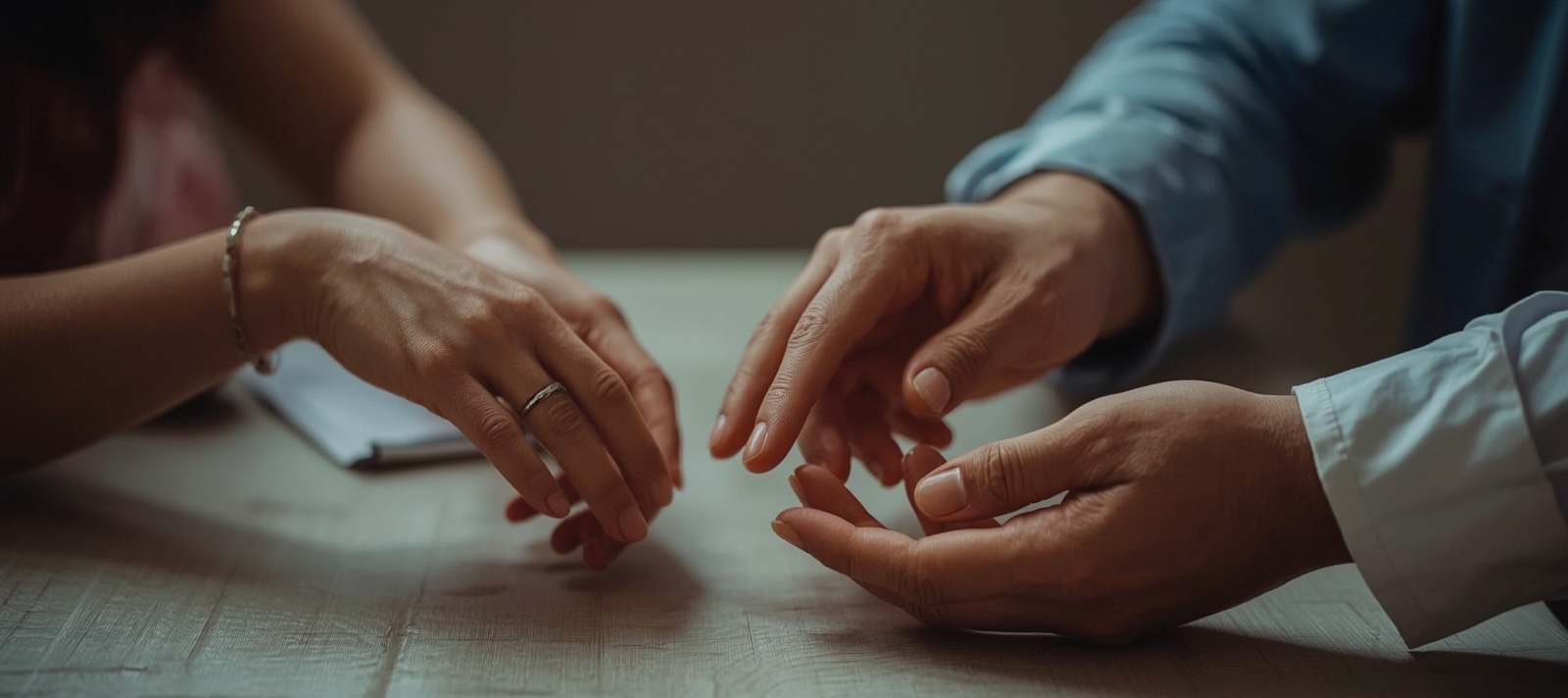 couple splitting because of affair