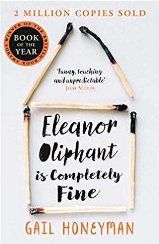 Cover photo of the book "Eleanor Oliphant Is Completely Fine" by Gail Honeyman 