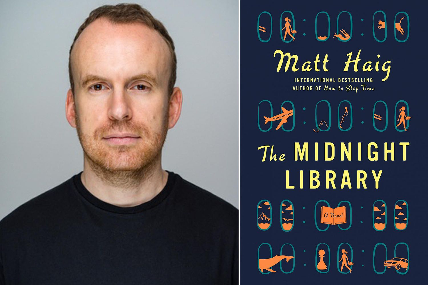 Cover photo of the book "The Midnight Library" by Matt Haig