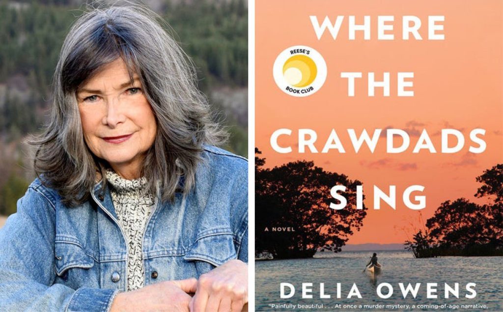 Cover photo of the book "Where the Crawdads Sing" by Delia Owens 