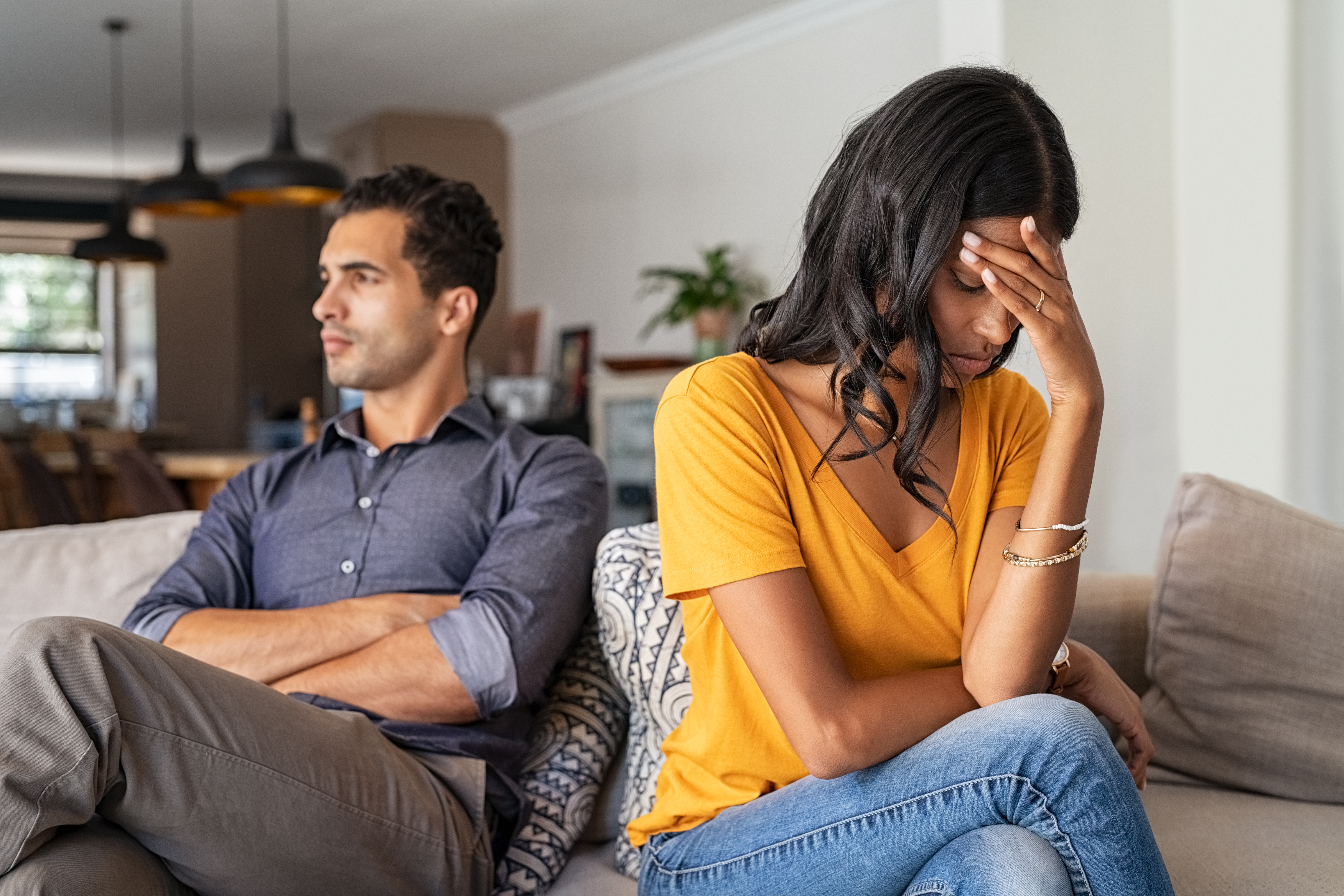Thumbnail image representing relationship counselling in India — shows a couple with a therapist discussing emotional connection, support, and communication, aligned with Amaha Health's guide on reconnecting with your partner.