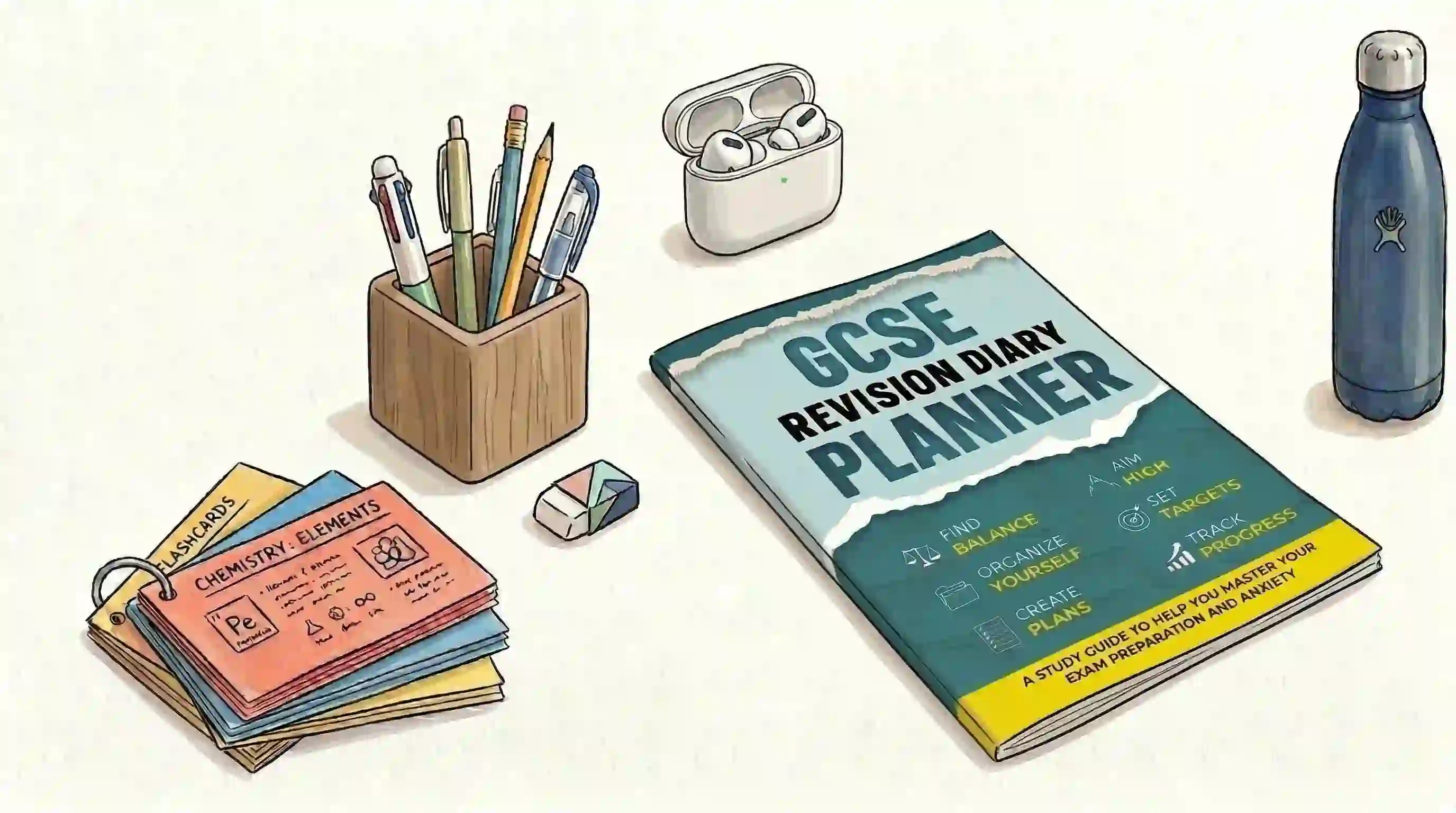 Amazon best seller GCSE Revision Diary Planne