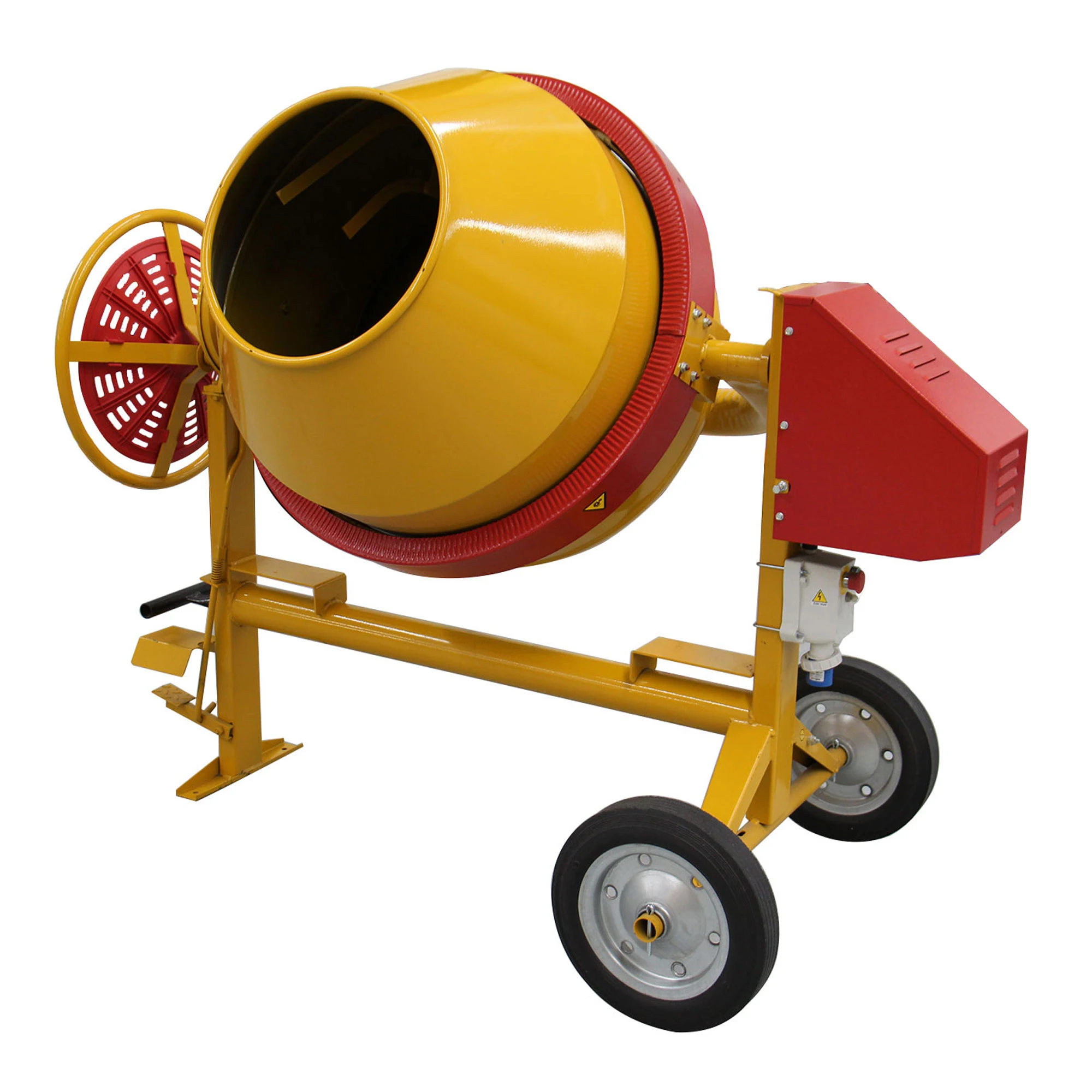 Betoniera Evo II, capacitate 350l, 90dB nivel de zgomot, 1500W