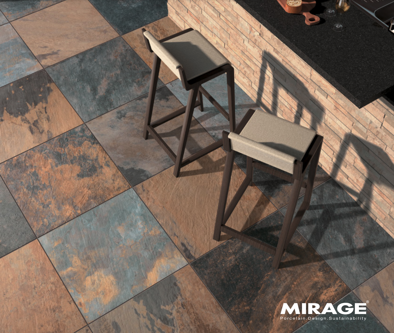 Ardesie Collection Porcelain Pavers