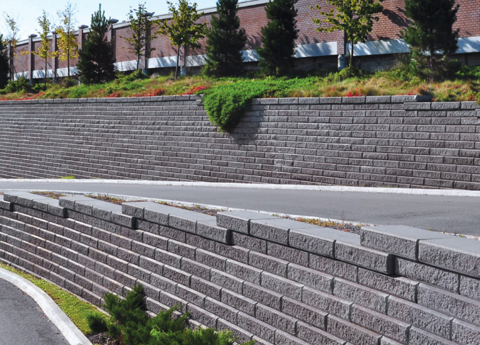 SienaStone Retaining Wall