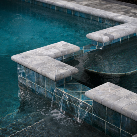 Marina coping unit