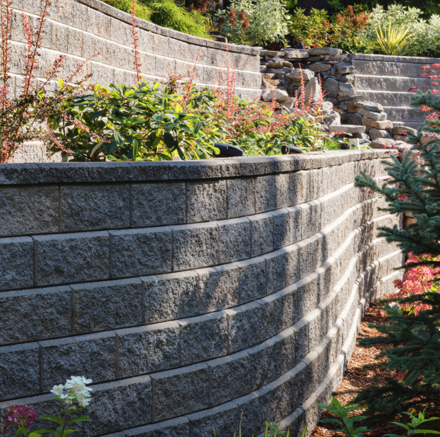 AB Collection Retaining Wall